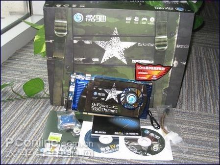 重武器再登场!影驰9800GT黑将到货