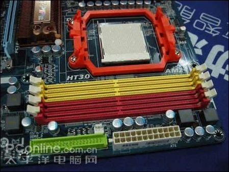 热管散热顶级内核技嘉MA790GP到货