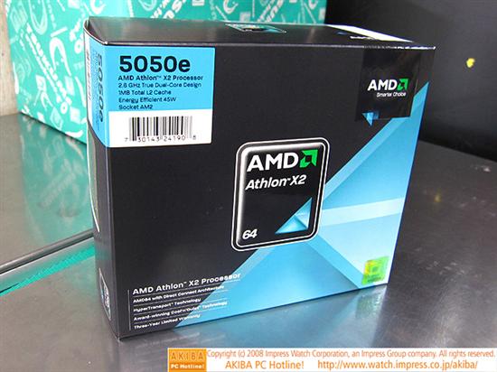 45W�͹���AthlonX2��Ʒ5050e����