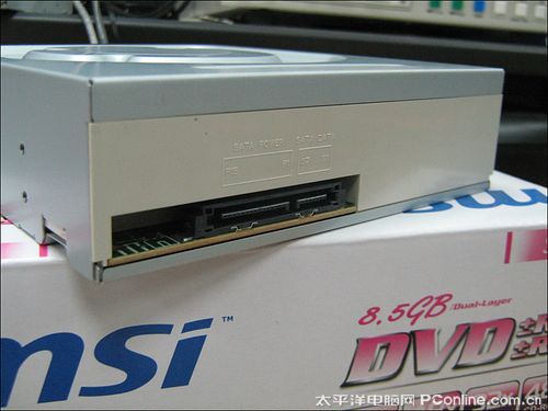 24X串口刻录机微星DH-24AS刻录机到货