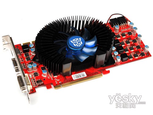 急速降温!铭瑄GTS250变形金刚显卡温度测试