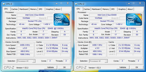 E8400冲上4.5GHz! 499元P45也玩超频