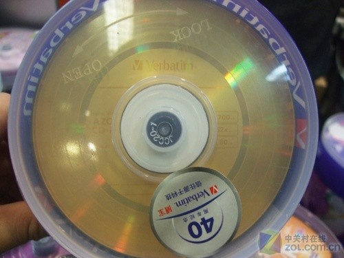 外观更漂亮 威宝100片装音乐CD盘到货_硬件