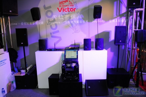 全面进入无线化胜利victor亮相音响展