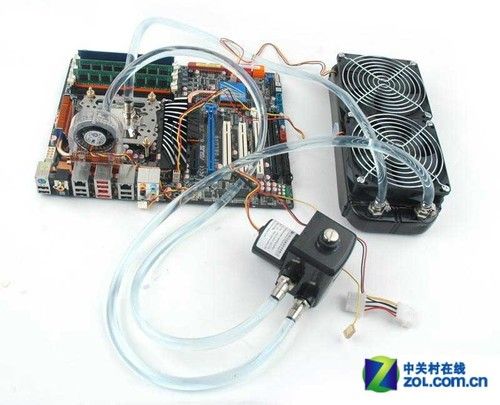 超越顶峰 水冷力压GTX550TI狂飙1.1Ghz_硬件