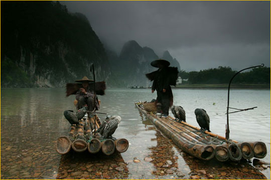 大师讲解：我如何拍好夜晚桂林打渔人