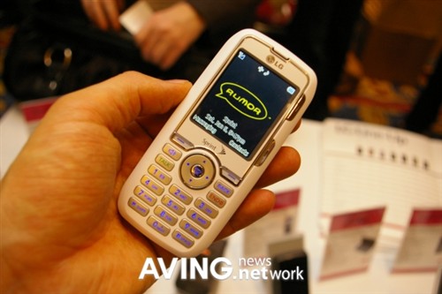 ��������LG����CES2008չ��������ֻ�