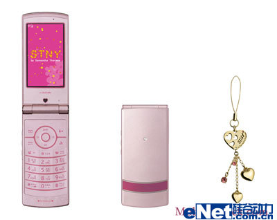 320万像素NEC发布粉色折叠手机N906iu