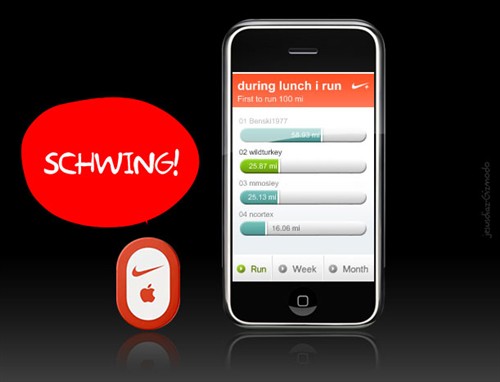 苹果Nike研发软件iPhone成健康助手