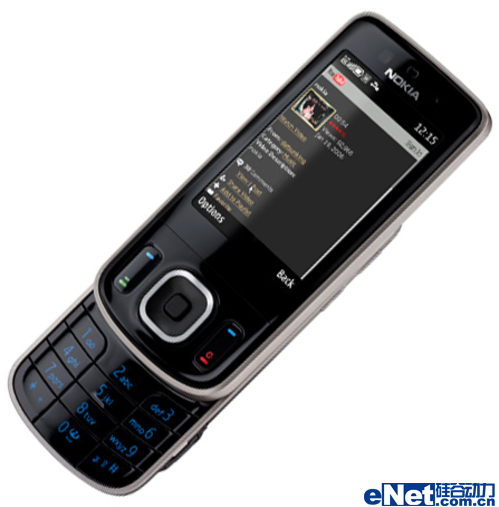 500万像素诺基亚发布S40滑盖机6260s