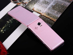 炫彩粉色大作飞利浦翻盖机X606仅1380