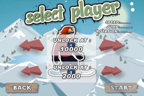 iPhone限时免费运动游戏 超级滑雪特技_手机