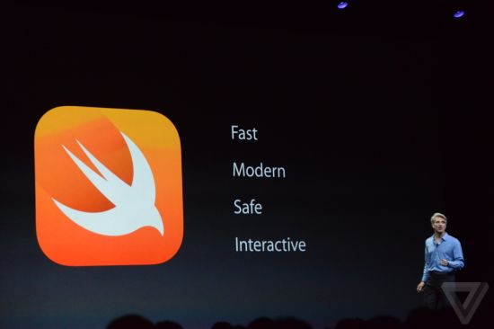 苹果推出最新的编程语言Swift(雨燕)