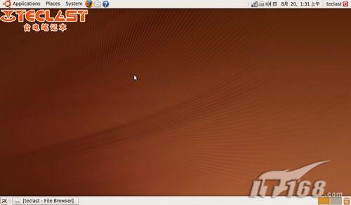 比WIN7更好的选择 台电A8也装Ubuntu_笔记本