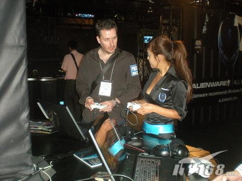 惊艳全场 Alienware降临2009东京游戏展_笔记