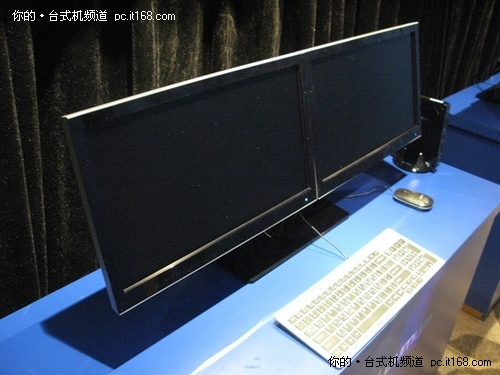 Pumum发布中国首台双屏电脑金融终端_台式机