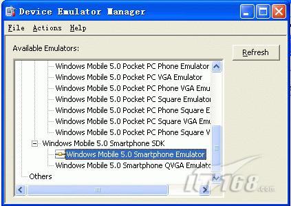 在Visual Studio 2005用ActiveSync来同步模拟