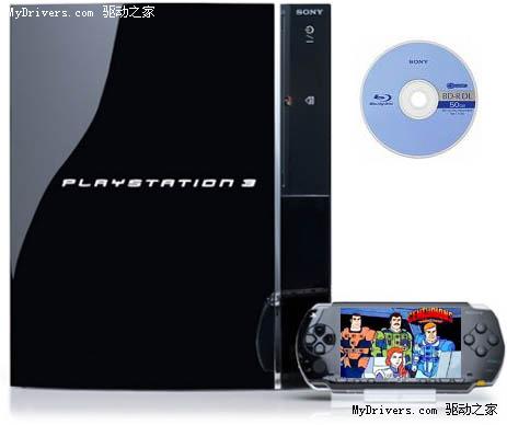 CES2008：索尼用PS3演示蓝光影碟内容拷贝功能