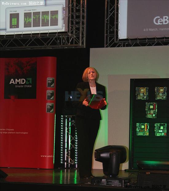 AMD45nm��Բʵ������CeBIT2008