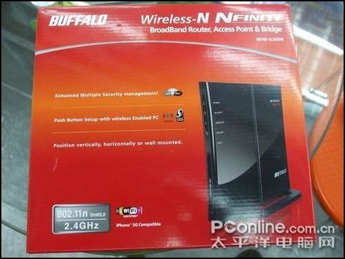 BUFFALO��Ʒ11n����·��WHR-G300N��499
