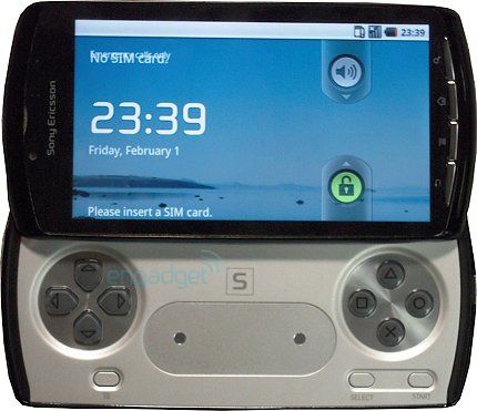 索尼爱立信游戏手机Xperia Play(新浪科技配图)
