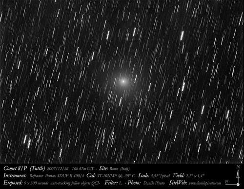 图文:07年12月26日意大利出现的塔特尔彗星