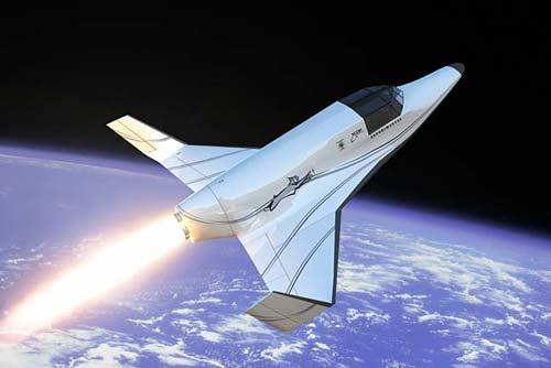 美新型火箭太空飞机揭秘：2010年载客飞行