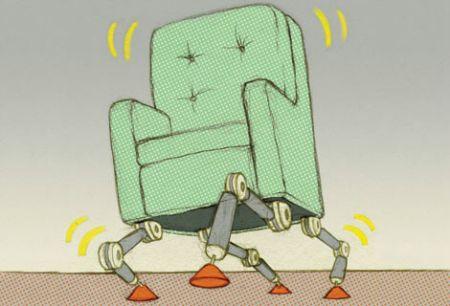 十大最期待家居发明：家俱成为有腿机器人
