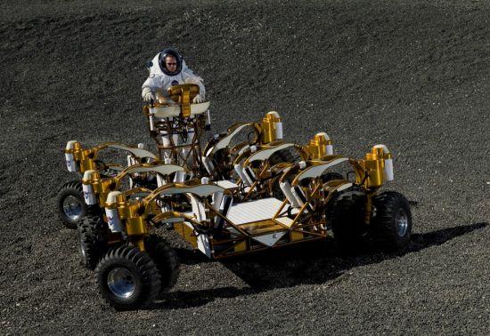 美国宇航局新型月球车原型
