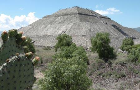 墨西哥太阳金字塔地下洞穴将开封(图)
