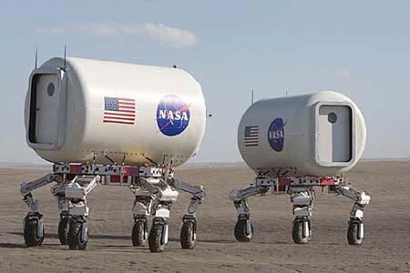 NASA测试未来登月装备拟建月球基地(组图)(2)