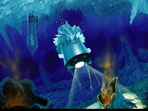 科学家拟用破冰机器人深入外星冰封海洋(图)