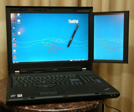 双屏设计顶级显卡 ThinkPad W700ds评测_笔记