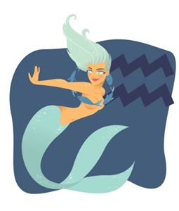 水瓶座：浪漫情怀(图片来源于轻博客)