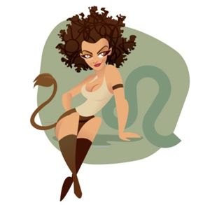 风情万种的狮子女(图片来源于轻博客)