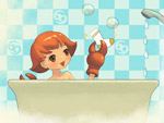在线游戏：12星座宝宝洗澡趣味拼图(组图)