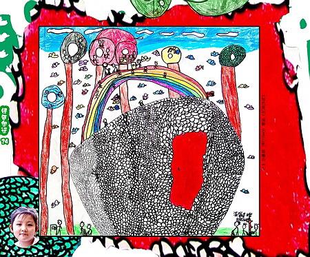 组图:孩子2008奥运创意画(14)