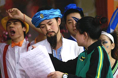 超级聪明阿凡提现场花絮--阿凡提(图)