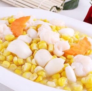 宝宝营养好帮手：玉米虾仁