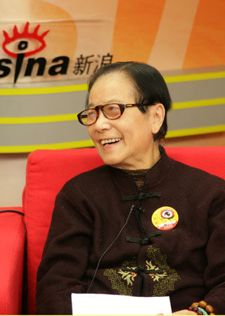 图：中国第一女国学大师、胡适先生亲点探花、大德居士叶曼(blog)