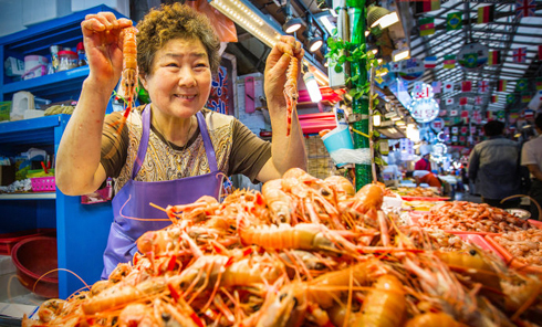  Tour of Korean Traditional Market