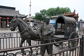 晋善晋美的榆次老城用建筑雕刻旧时光