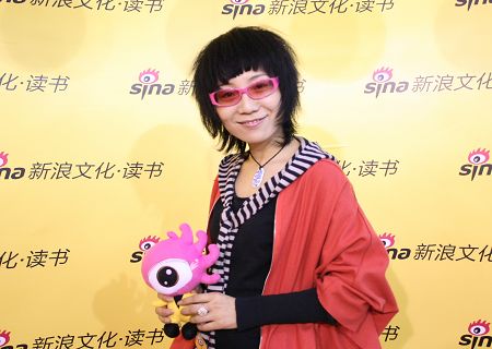 新浪书会专访:雪小禅聊新书《啊,青春》_文化读