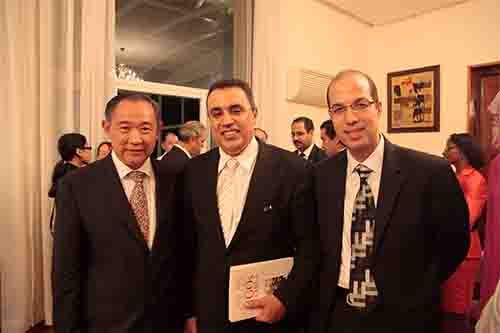 Chairman of China World Peace Foundation, Tunisian Minister of Industry and Tunisian Ambassador to China