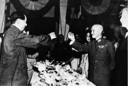 毛泽东与蒋介石重庆会面