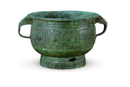 雄奇宝器之古代青铜铸造术:铜簋