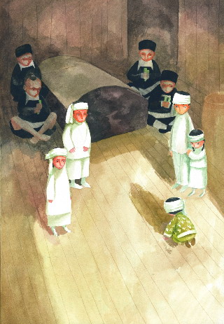 从棺材里爬出来的女孩