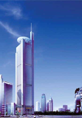 南宁地王云顶观光大厦(组图)