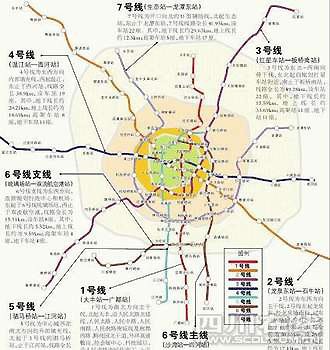 成都规划建地铁网由七条线路组成 总长274公里