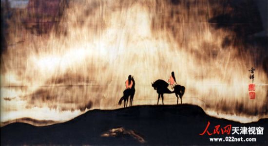 烙画大师姜云祥作品。-图片版权归原作者所有 烙画大师姜云祥作品。-图片版权归原作者所有